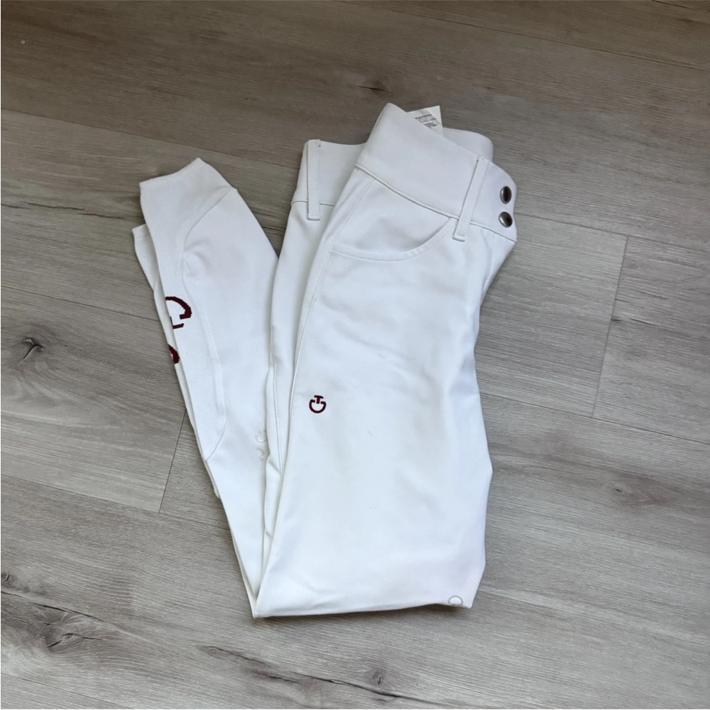 $370  NWOT Cavalleria Toscana White Breeches size 24
